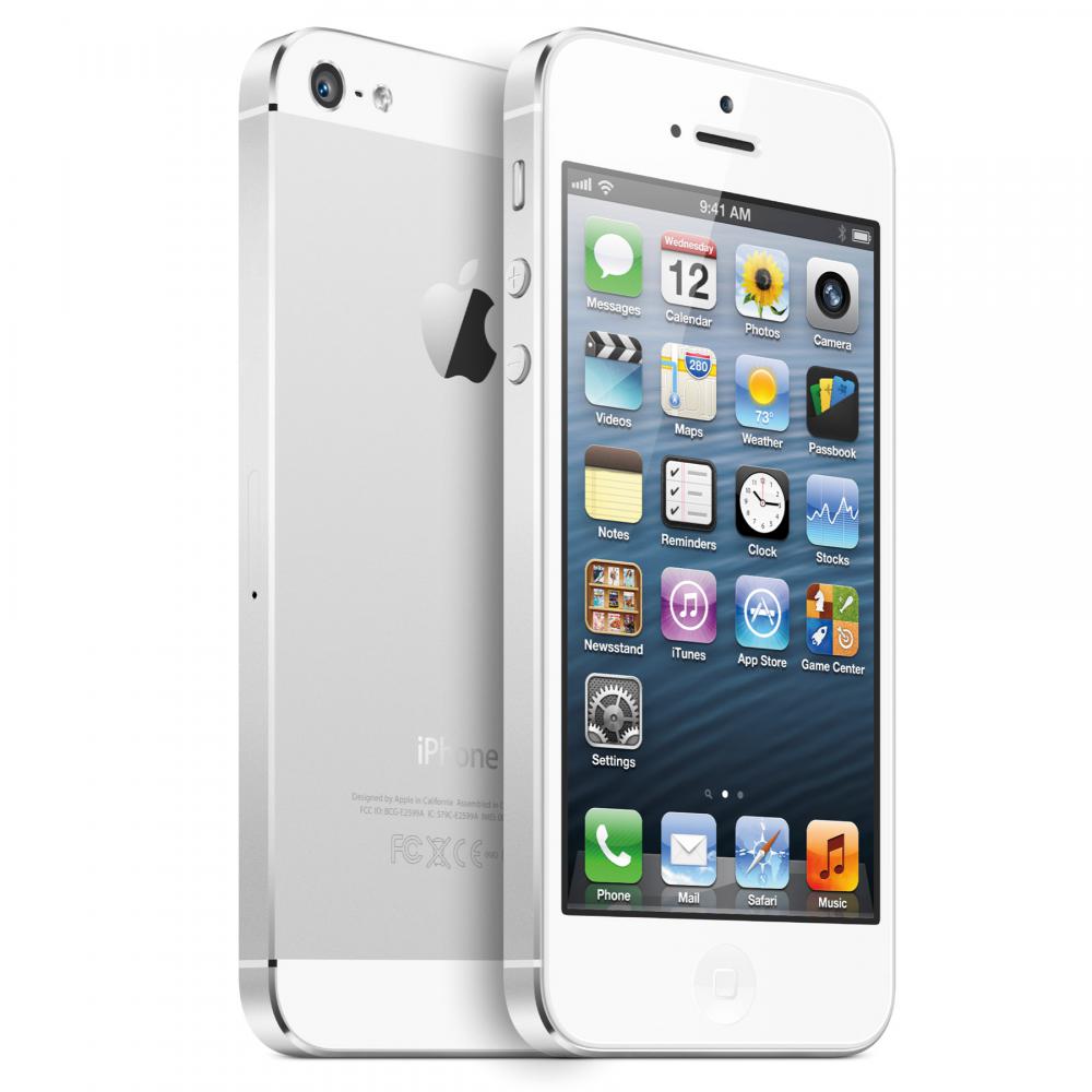 Zoom iPhone 5 Apple Branco e Memória Interna 64GB